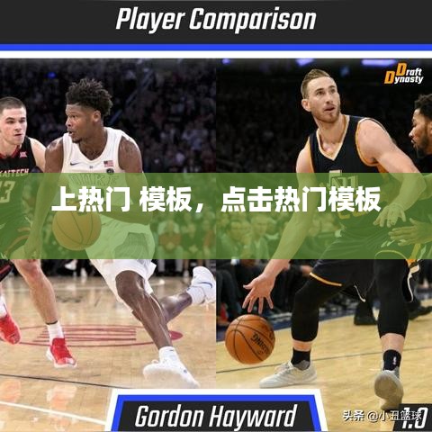 上热门 模板，点击热门模板 