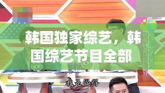 韩国独家综艺，韩国综艺节目全部 