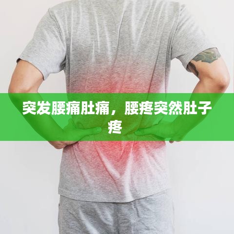 突发腰痛肚痛，腰疼突然肚子疼 